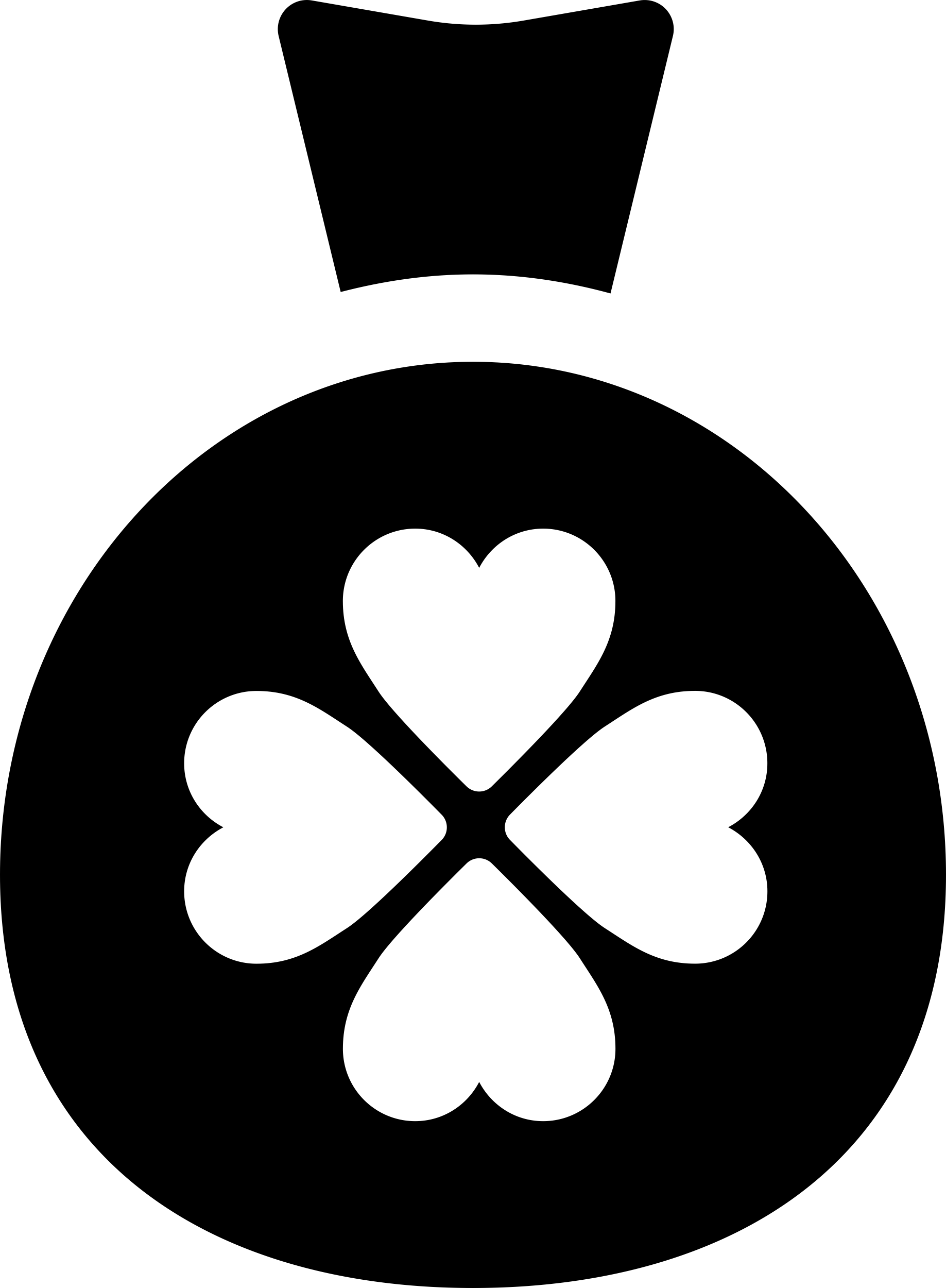 Medal With Four Leaf Clover Cad Style Svg Vector Free Vectors